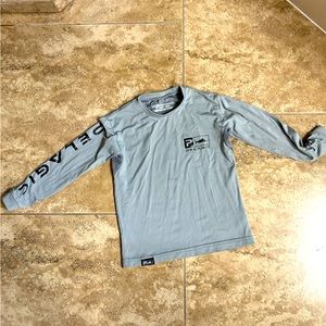 Grey Pelagic 3T boy fishing shirt